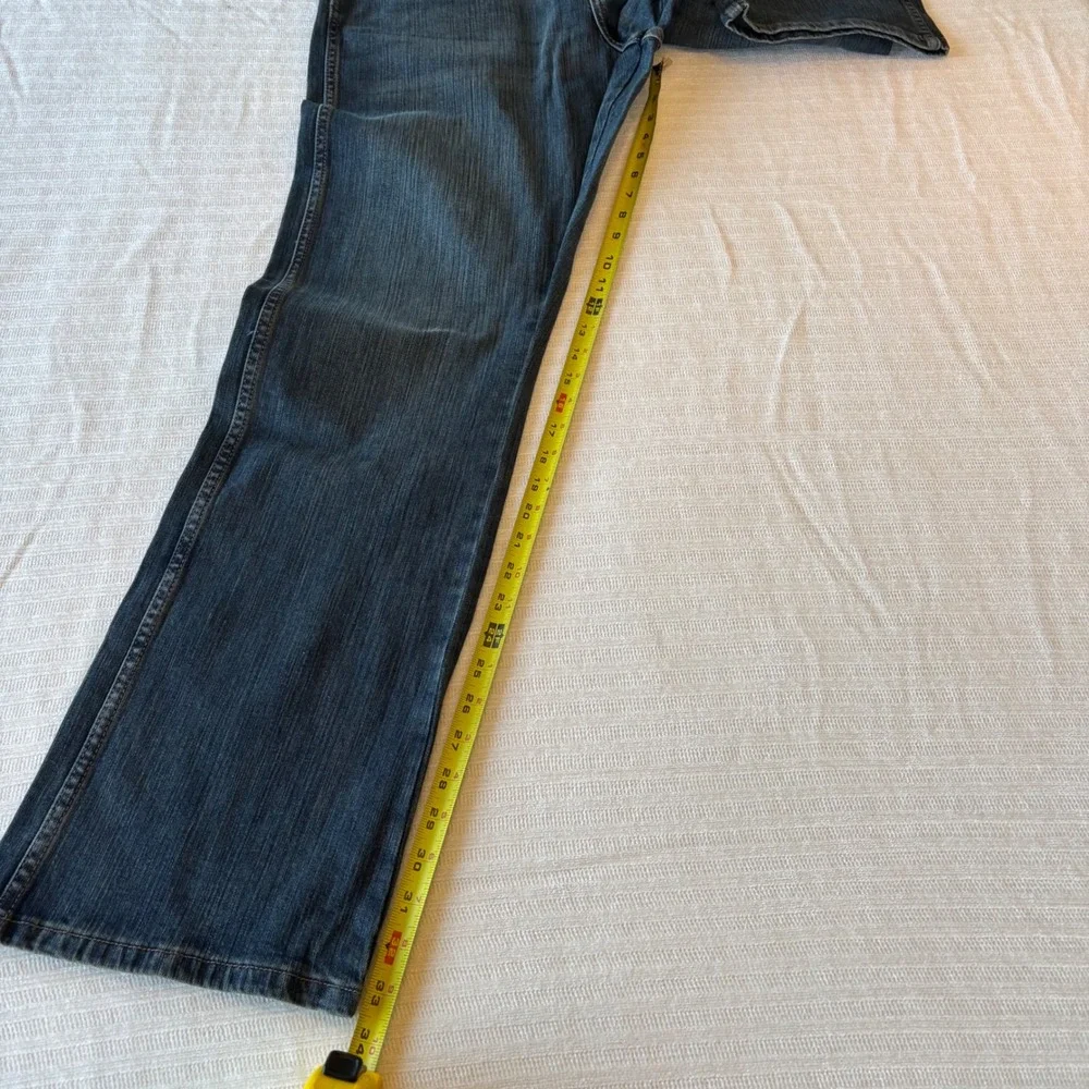 Wrangler Retro Relaxed Bootcut‎ Jeans Mens 34x34 Dark Wash Denim 10WRT20FL